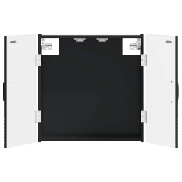 VidaXL Szafka na tarczę do rzutków HOORN Czarny 52,5 x 10,5 x 53,5 cm