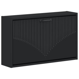 WISZĄCA SZAFKA NA BUTY HOORN 71 X 17 X 43 CM CZARNY