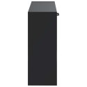 WISZĄCA SZAFKA NA BUTY HOORN 71 X 17 X 43 CM CZARNY