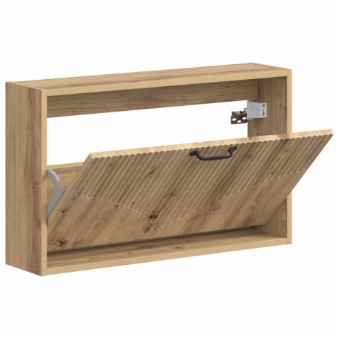 WISZĄCA SZAFKA NA BUTY HOORN 71 X 17 X 43 CM DĄB ARTISAN