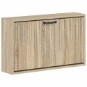 VidaXL Wisząca szafka na buty HOORN 71 x 17 x 43 cm dąb Sonoma
