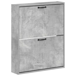 WISZĄCA SZAFKA NA BUTY HOORN 71 X 17 X 86 CM BETONOWY SZARY