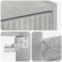 WISZĄCA SZAFKA NA BUTY HOORN 71 X 17 X 86 CM BETONOWY SZARY