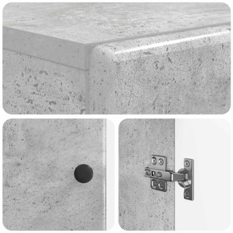 VidaXL Szafka na buty BREDA 59,5 x 39,5 x 90 cm Drewno inżynieryjne