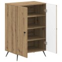 SZAFKA NA BUTY BREDA 59,5 X 39,5 X 90 CM DREWNO INŻYNIERYJNE