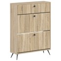 VidaXL Szafka na buty BREDA 78 x 24 x 103 cm Drewno inżynieryjne
