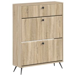 VidaXL Szafka na buty BREDA 78 x 24 x 103 cm Drewno inżynieryjne