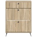 VidaXL Szafka na buty BREDA 78 x 24 x 103 cm Drewno inżynieryjne