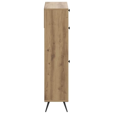 VidaXL Szafka na buty BREDA 78 x 24 x 103 cm Drewno inżynieryjne