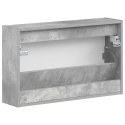 VidaXL Wisząca szafka na buty BREDA 71 x 17 x 43 cm Betonowy szary