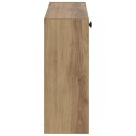 WISZĄCA SZAFKA NA BUTY BREDA 71 X 17 X 43 CM DĄB ARTISAN