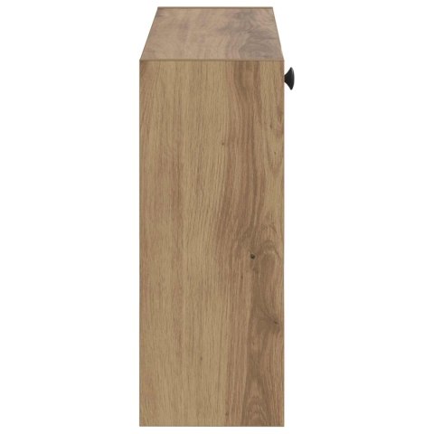 WISZĄCA SZAFKA NA BUTY BREDA 71 X 17 X 43 CM DĄB ARTISAN