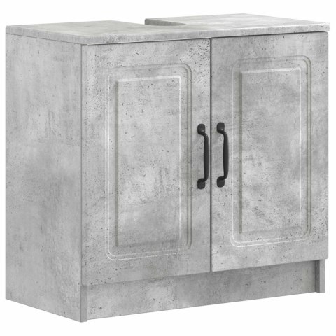 VidaXL Szafka pod umywalkę UTRECHT Betonowy szary 59,5 x 31,5 x 59 cm