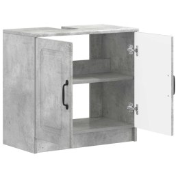 VidaXL Szafka pod umywalkę UTRECHT Betonowy szary 59,5 x 31,5 x 59 cm