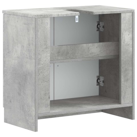 VidaXL Szafka pod umywalkę UTRECHT Betonowy szary 59,5 x 31,5 x 59 cm