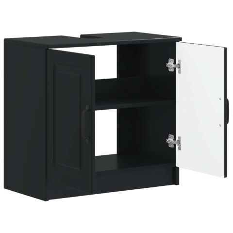 VidaXL Szafka pod umywalkę UTRECHT Czarny 59,5 x 31,5 x 59 cm