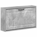 VidaXL Wisząca szafka na buty UTRECHT 71 x 17 x 43 cm Betonowy szary