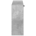 VidaXL Wisząca szafka na buty UTRECHT 71 x 17 x 43 cm Betonowy szary