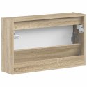 WISZĄCA SZAFKA NA BUTY UTRECHT 71 X 17 X 43 CM DĄB SONOMA