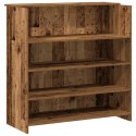 BIURKO RECEPCYJNE STARE DREWNO 200X50X103,5CM DREWNO KLEJONE