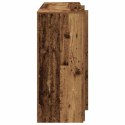 BIURKO RECEPCYJNE STARE DREWNO 200X50X103,5CM DREWNO KLEJONE