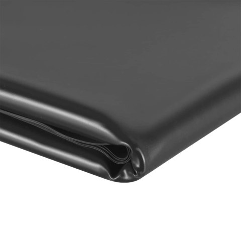 VidaXL Podkład do Stawu 5 x 8 m PVC 0,5 mm Czarny