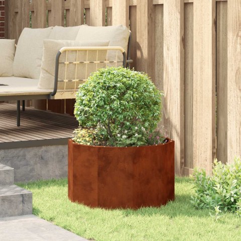 VidaXL Donica Rdzawy 60 x 60 x 35 cm