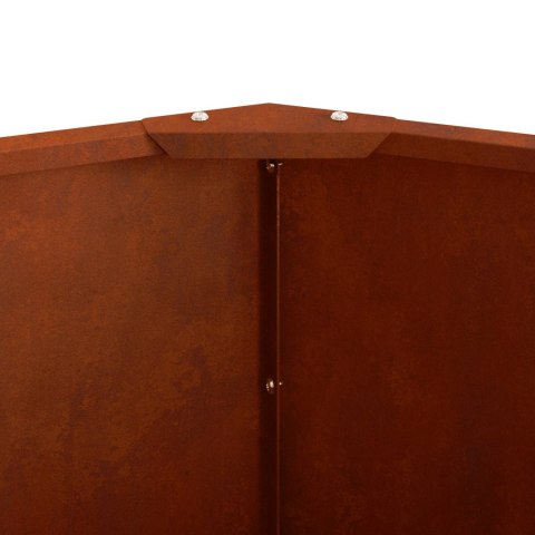 VidaXL Donica Rdzawy 60 x 60 x 35 cm