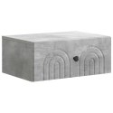 VidaXL Wisząca Szafka Nocna 2 szt. Betonowy szary 49 x 34,5 x 20 cm