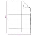 VidaXL Zestaw kołdry i poduszek 3 szt. 140 x 220 cm Zima 1030 g/szt