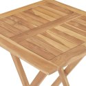 VidaXL Składany zestaw jadalny do ogrodu Regulowany 5 pcs Naturalny