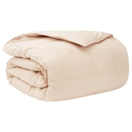 VidaXL Zestaw kołder 2 szt. 137 x 200 cm Zima 350 gsm Beżowy