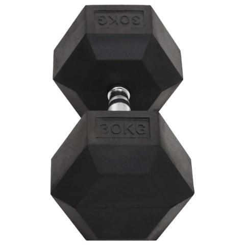 VidaXL Hantel, 30 kg, żeliwo
