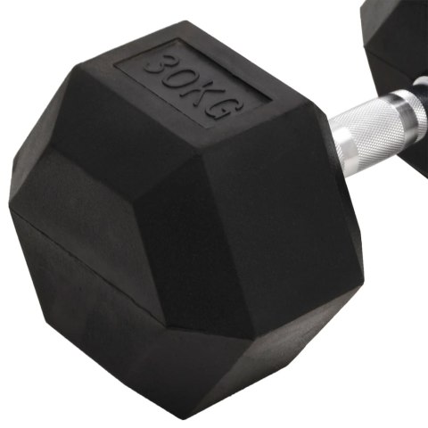 VidaXL Hantel, 30 kg, żeliwo