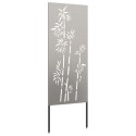 VidaXL Ekran zapewniający prywatność w ogrodzie Rdzawy 50 x 140 cm