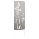 VidaXL Ekran zapewniający prywatność w ogrodzie Rdzawy 50 x 140 cm
