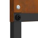 VidaXL Ekran zapewniający prywatność w ogrodzie Rdzawy 50 x 140 cm