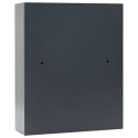 VidaXL Sejf cyfrowy Z blokadą ciemnoszary 30 x 10 x 36,5 cm Stal