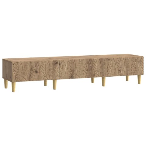 VidaXL Szafka pod telewizor 147 x 34,5 x 30 cm Dąb artisan