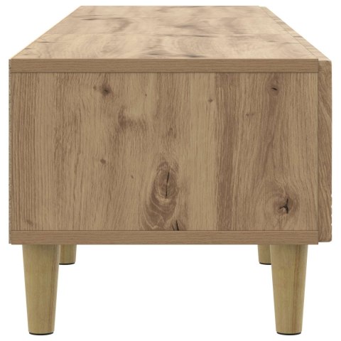 VidaXL Szafka pod telewizor 147 x 34,5 x 30 cm Dąb artisan