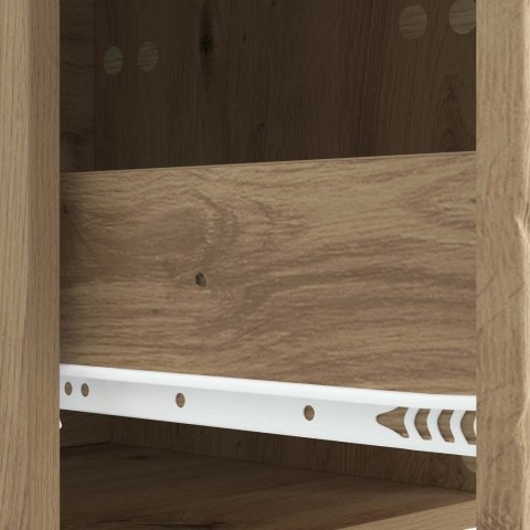 VidaXL Szafka pod telewizor 147 x 34,5 x 30 cm Dąb artisan