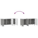 VidaXL Szafka pod telewizor 99 x 34,5 x 52 cm Betonowy szary