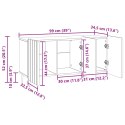 VidaXL Szafka pod telewizor 99 x 34,5 x 52 cm Betonowy szary