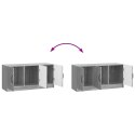 VidaXL Szafka pod telewizor Szary Sonoma 99 x 34,5 x 47 cm