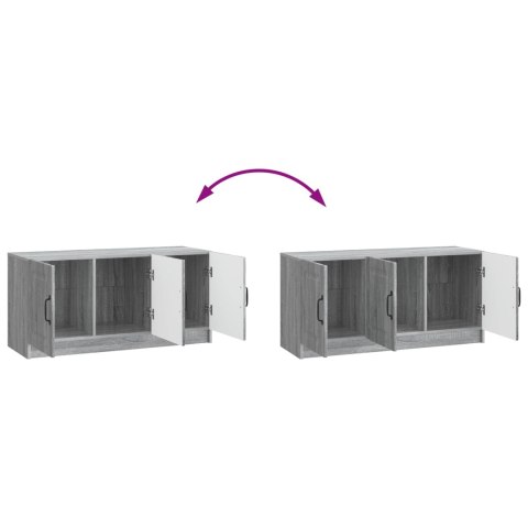 VidaXL Szafka pod telewizor Szary Sonoma 99 x 34,5 x 47 cm