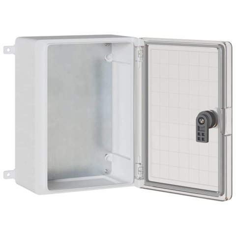 VidaXL Szafka sterownicza Szary 28 x 13 x 28 cm Plastik ABS