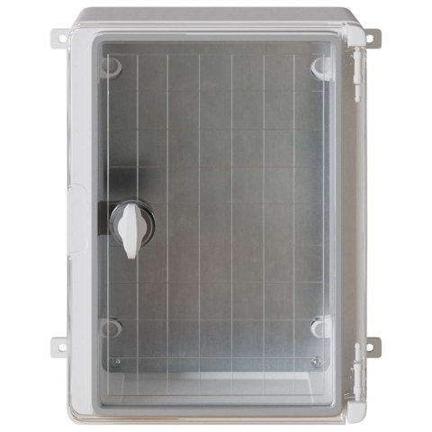 VidaXL Szafka sterownicza Szary 28 x 13 x 28 cm Plastik ABS