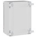 VidaXL Szafka sterownicza Szary 28 x 13 x 28 cm Plastik ABS