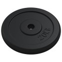 VidaXL Obciążnik 20 kg, żeliwny
