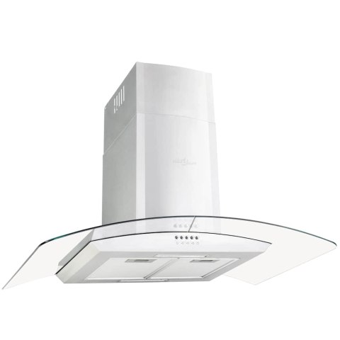 VidaXL Okap kuchenny LED, ścienny, stal nierdzewna, 90 cm, 756 m³/h